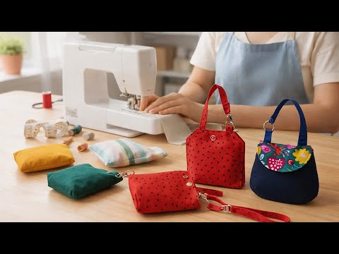 Easily Sew 2 Christmas Items from Just One Scrap of Fabric -  Sewing for Beginners