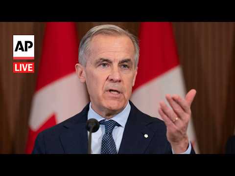 LIVE: Canada’s Mark Carney holds a press briefing