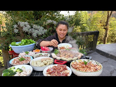 准备了些食材，简单做个美味的烧烤 Make a delicious barbecue today