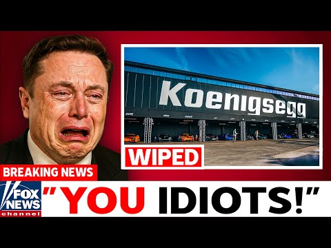 Elon Musk ERUPTS And RESIGNS On LIVE TV After Koenigsegg Revealed It's New Engine, GOODBYE TESLA!