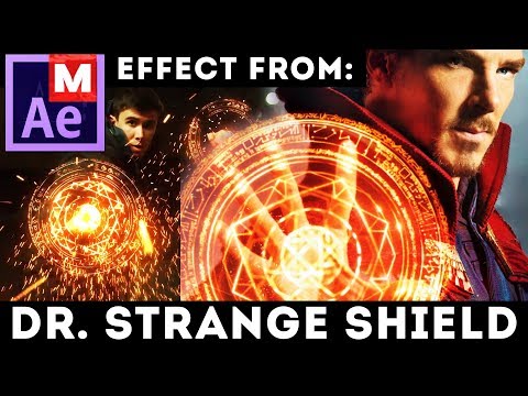Shield Effect from Doctor Strange - Dr Strange movie - Magic Shield: After Effects Tutorial
