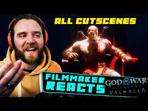FILMMAKER REACTS: GOD OF WAR RAGNARÖK VALHALLA! | [ALL CUTSCENES!!] | A YOUNG KRATOS!?!