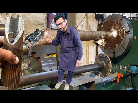 The axle was broken like a dagger I repaired both sides of the broken axle under full warranty.