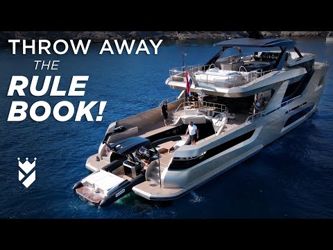 X-TREME 105' EXPLORER YACHT; THROWING THE YACHT BUILDING RULE BOOK AWAY!