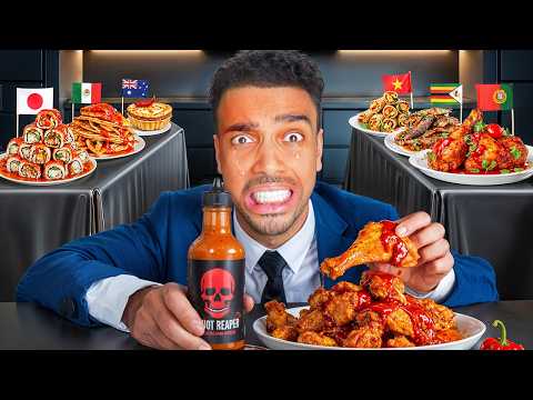 Eating The Spiciest Food From Every Country: World Edition