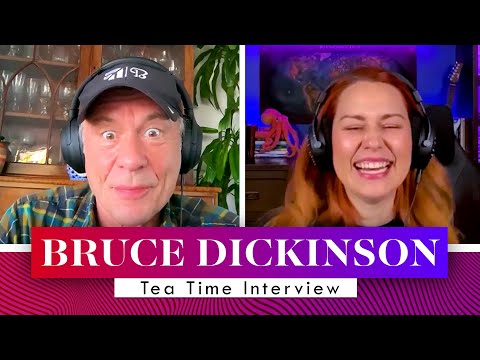 This is THE Tea Time Interview with Bruce Dickinson!