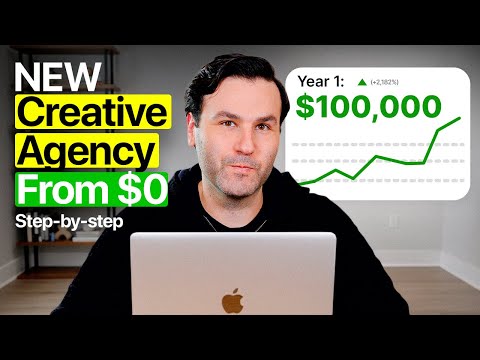 How I’d Build a $100K Creative Agency from Scratch for 2026
