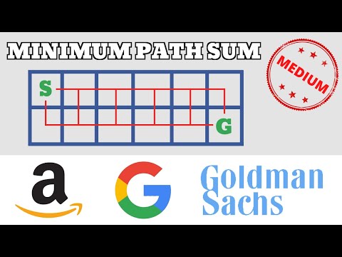 Minimum Path Sum | Dynamic Programming (LeetCode)
