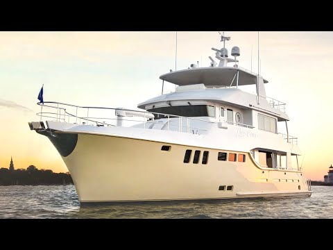 $6.8 Million Explorer Yacht Tour : 2021 Nordhavn 80