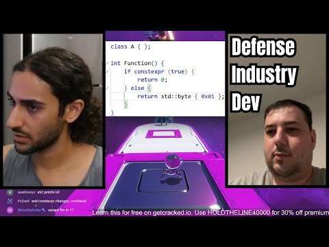 Finally, a decent C++ developer called in.