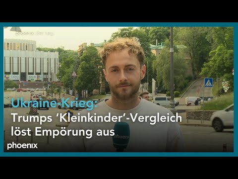 Korrespondent Tobias Dammers zu ukrainischen Reaktionen auf Merz' Besuch in Washington | 06.06.2025