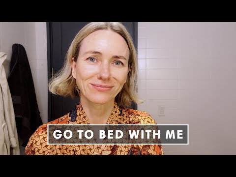 Naomi Watts’ Skincare Routine For Menopausal Skin | Go To Bed With Me | Harper's BAZAAR