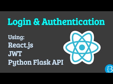 Implementing a login session authentication using React js, Context API and Python Flask API and JWT