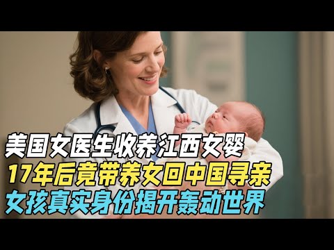 美国女医生收养江西女婴，17年后竟带养女回中国寻亲，没想到女孩真实身份揭开，轰动世界【现场调查】
