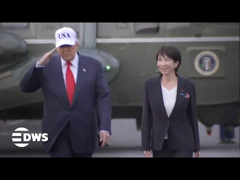HISTORIC ARRIVAL: Trump Arrives at Yokosuka Naval Base to Inspect USS George Washington | AC1Z