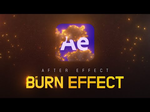 After Effects Burn Effect Tutorial l 불타는 이펙트
