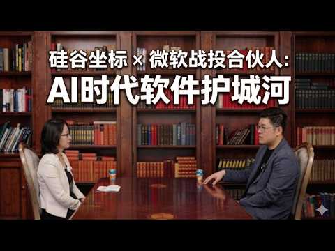 硅谷坐标 x 微软战投合伙人：AI时代软件的护城河