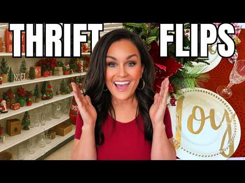 I Transformed Thrift Finds into High-End Christmas Decor!