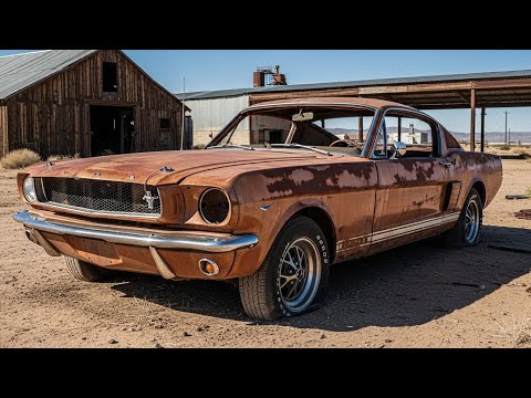 Ford Restoration — 1966 Mustang Shelby GT350, valued at US$ 450,000, found abandoned.