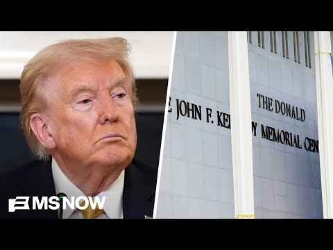‘Insecurity & fears over his legacy’: Former GOP advisor on why Trump is putting his name everywhere