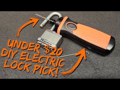 Under $20 DIY Electric Lock Pick!