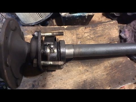 КАК ПРАВИЛЬНО ЗАМЕНИТЬ ПОДШИПНИК ПОЛУОСИ ШЕВРОЛЕ НИВА САМОМУ В ГОРОЖЕ , ПОЛНЫЙ РАСКЛАД