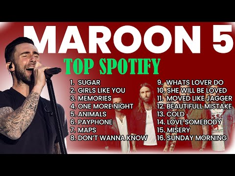 Top Maroon 5 Hits Spotify 2026 | Maroon 5 Greatest Hits Collection Of All Time #trending #maroon5