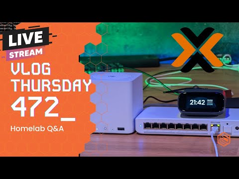 VLOG Thursday 472:Virtualization, Proxmox and Homelab Q&A