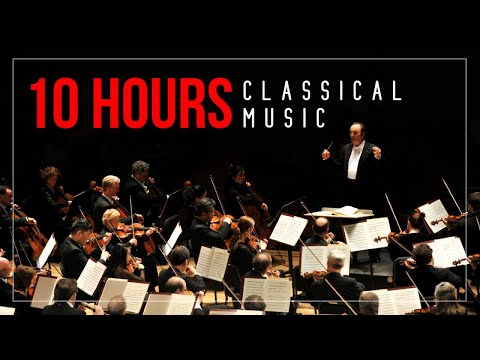 10 Hours Classical Music ★ Mozart ★ Beethoven ★ Bach ★ Vivaldi ★ Tchaikovsky ★ Brahms ★ Dvorak