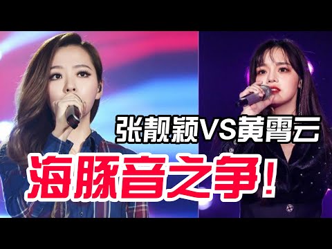 中国最会唱海豚音的两位女歌手！黄霄云PK张靓颖《天下无双》谁得唱功更强？#音乐 #live #Music
