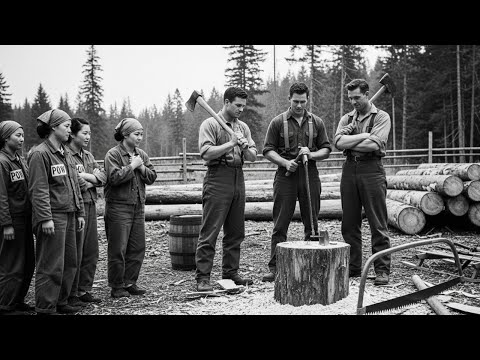 'We've Never Seen Men Like This!' — Japanese Women POWs COULDN'T Stop Staring at Texas Lumberjacks