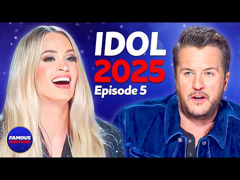 Hollywood Week Is HERE! 🎤✨ American Idol 2025 Week 5 Full Episode