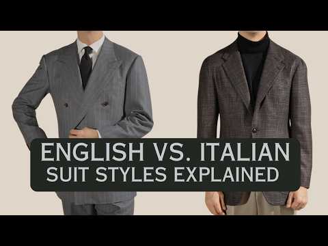 English vs Italian Tailoring: Which Style Is More Suitable & Why (Hint: Depends on Occasion)