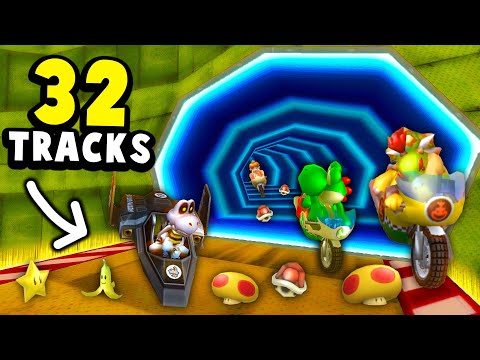 Mario Kart ITEM RAIN Custom Track KNOCKOUT