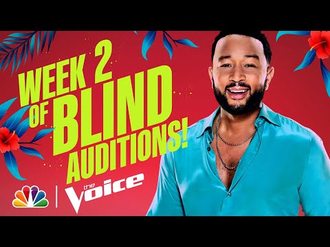 The Best Performances from the Second Week of Blind Auditions | NBC's The Voice 2022