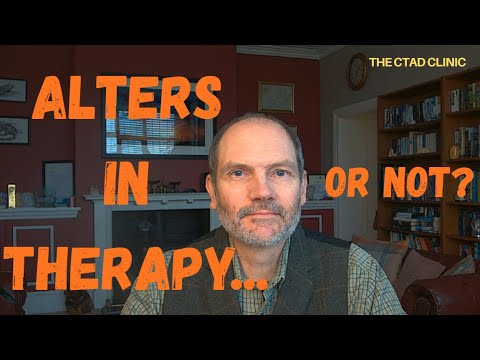 Do alters have to be in therapy for OSDD or DID?