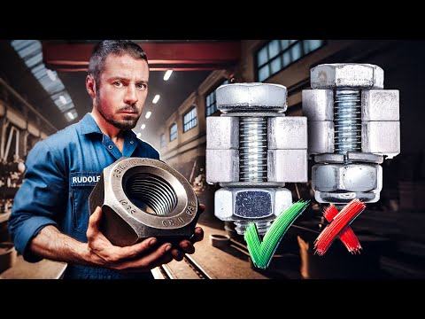 How to install a BOLT, WASHER, and NUT correctly. Important knowledge!