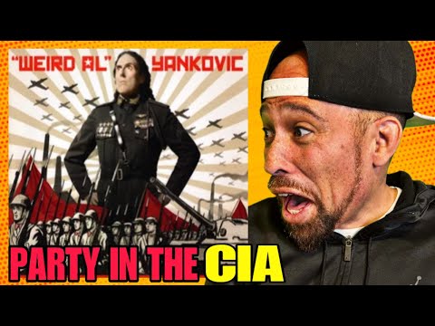 Rapper FIRST time REACTION to Weird Al Party In The CIA! This dude is crazy...