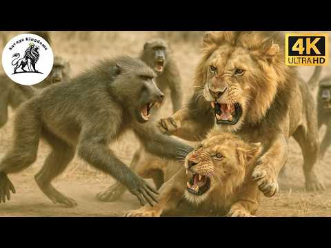 Bloody Savanna: The Wrath of the Baboon Troop #animaldocumentary | Savage Kingdoms