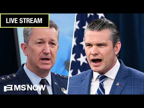 LIVE: Pentagon holds press briefing amid U.S. blockade of Iranian ports