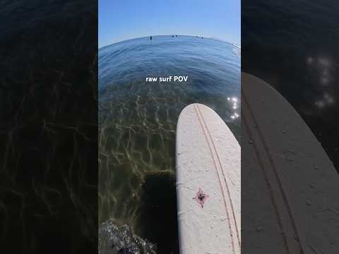 raw surf POV in California