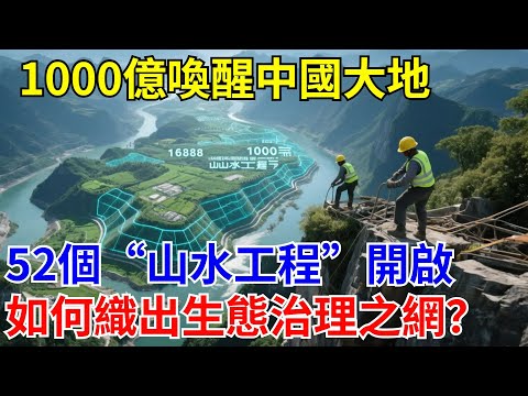 1000億喚醒中國大地！52個“山水工程”開啟！如何織就生態治理之網？#超級工程#國際新聞#大國熱點#熱門#中國