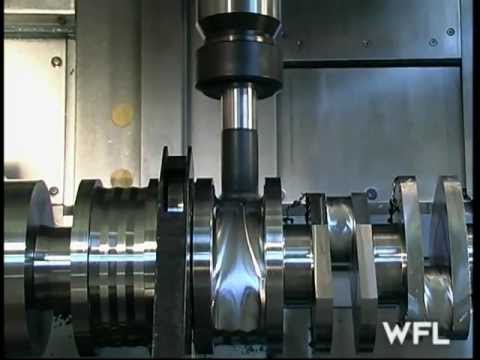 WFL M60 MillTurn Complete Crankshaft Machining - MARTECH Machinery, NJ - USA