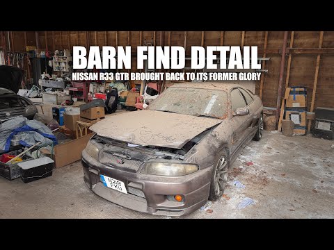 Nissan R33 GTR Barn Find Detail
