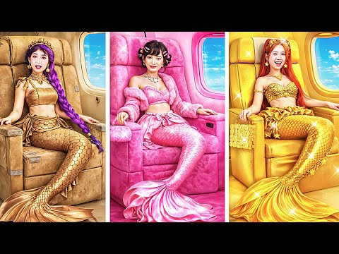 Reich vs Arm vs Mega Reich! Ankunft mit dem Flugzeug – Ultimativer Luxus