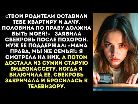«Ты отдашь мне половину наследства. Так будет справедливо!» — потребовала свекровь.