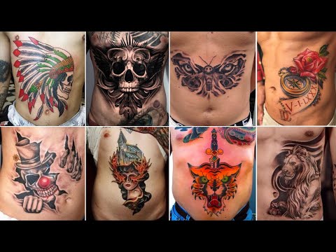 Stomach Tattoo For Men 2025 | Stomach Tattoo Ideas For Men 2025 | Mens Lower Stomach Tattoos