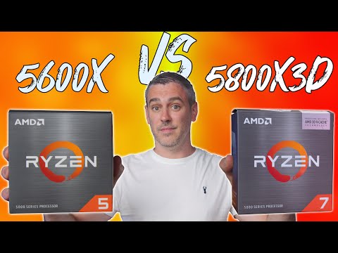 Ryzen 5 5600X Vs Ryzen 7 5800X3D - 20 Game Benchmark!