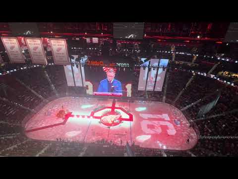 Watch Steve Yzerman's speech celebrating Detroit Red Wings great Sergei Fedorov