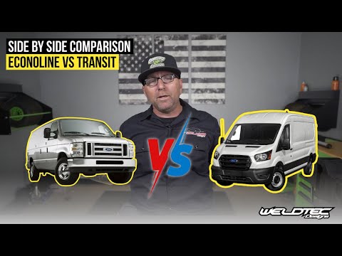 Ford Econoline VS Ford Transit | Side By Side Comparison!